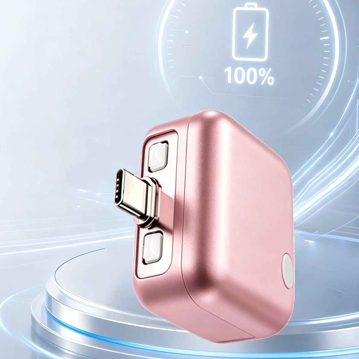 Cargador Ultra-rápido con ﻿Separador de Seguridad Tipo-C